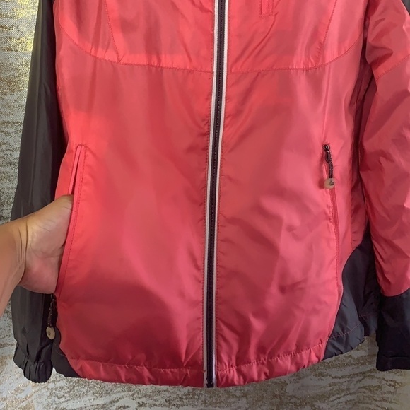 NEW Balance Pink/Grey Full Zip Up Lightweight Jacket Size M - Picture 5 of 13